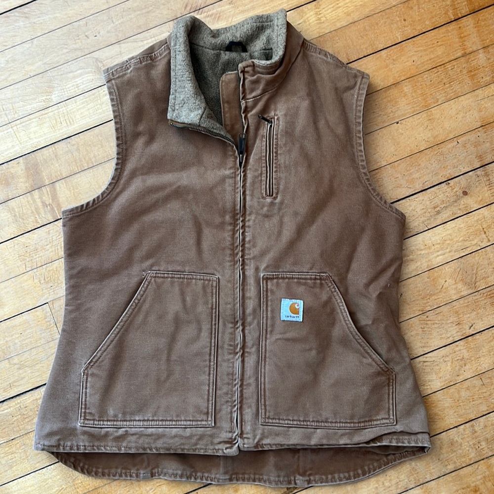 Women’s Carhartt Khaki Vest large
